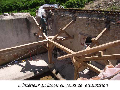 Le lavoir de Courgis